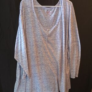 Women's Heather Blue Top